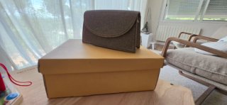 Conjunto Fiesta Menbur Zapatos y Bolso Dorado