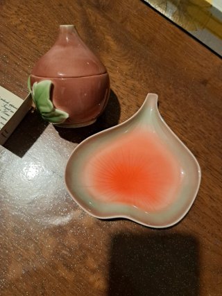 Coppia Tazzine Accornerohome Fragola e fico