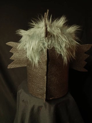 Cabezudo Dragón Negro