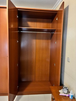 Armario de madera 2 cuerpos