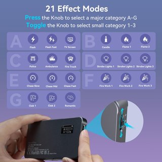 SmallRig P96L Panel Foco LED RGB