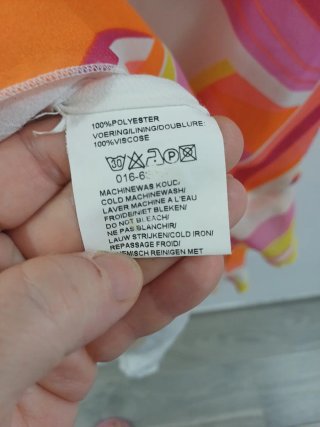 Vestido largo estampado verano gasa
