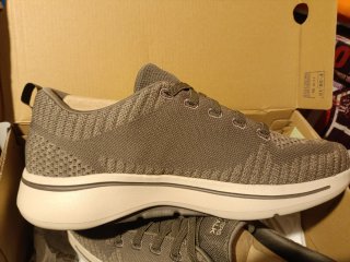 Zapatillas Skechers Go Walk Hombre Marrón/Gris