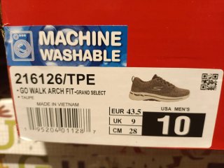 Zapatillas Skechers Go Walk Hombre Marrón/Gris