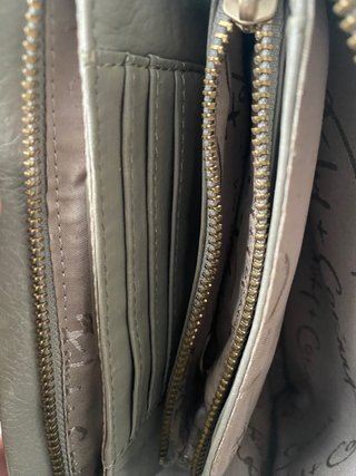 Bolso Clutch Gris Foley + Corinna