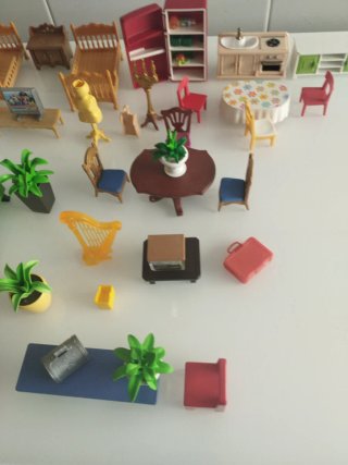 Lote Playmobil Casa y Jardín