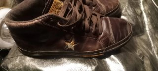 Converse Marrones con Cordones