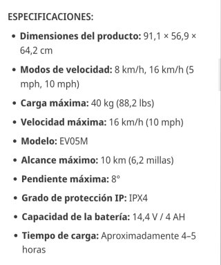 Moto Eléctrica Infantil Evercross EV05M