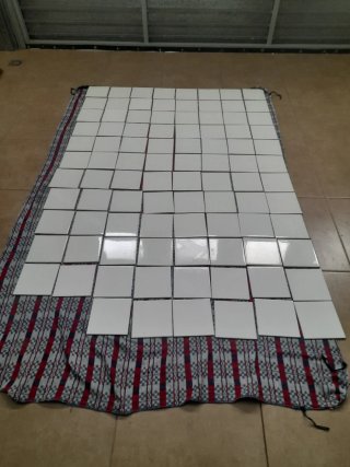 Azulejos blancos para pared o suelo
