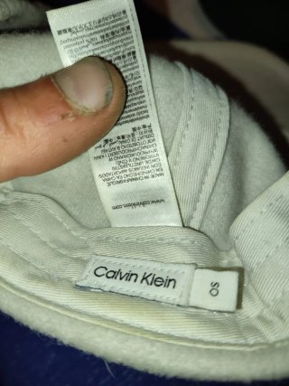 Gorra Calvin Klein Lana Gris Metálico