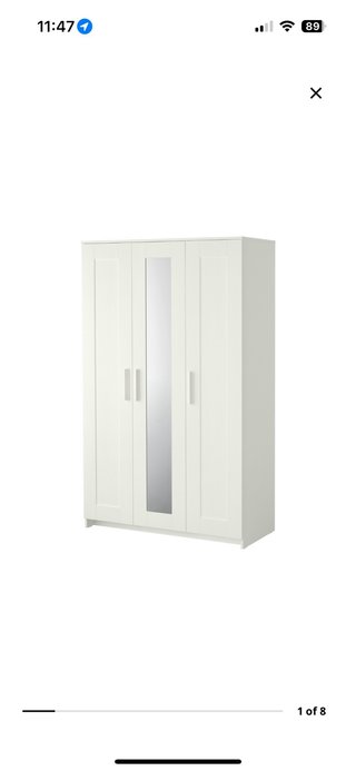 Armario Ikea BRIMNES Blanco