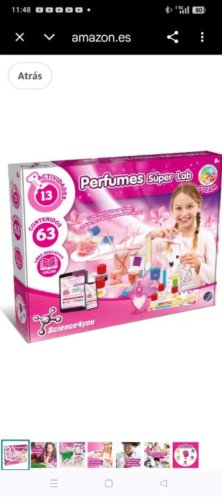 Juego Crea Tu Propio Perfume Science4you