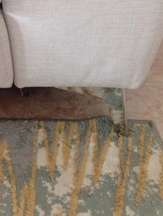 Sofá modular gris  con chaise longue