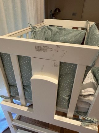 Minicuna Bebé + Colchón Visco Baby