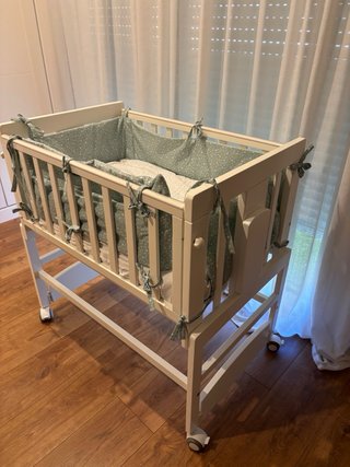 Minicuna Bebé + Colchón Visco Baby