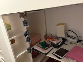 Cama litera con escritorio pso castellana