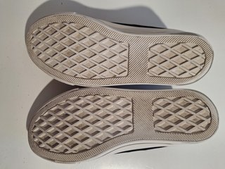 Zapatillas bota lona altas negras mujer talla 36