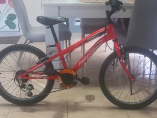 Bicicleta Infantil Roja Megamo Open