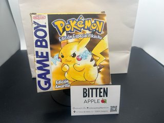 Pokémon Edición Especial Pikachu Game Boy/GARANTÍA