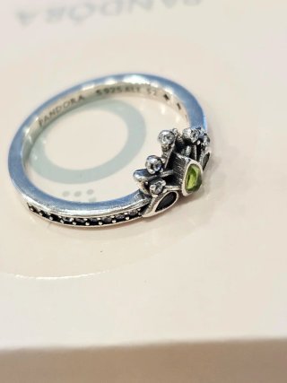 Anillo Pandora Prinesa Tiana Disney Talla 52 +caja