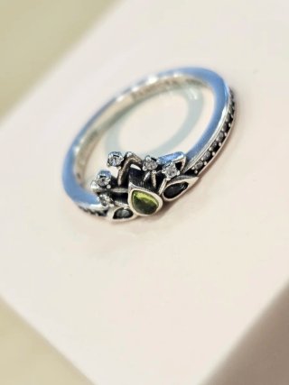 Anillo Pandora Prinesa Tiana Disney Talla 52 +caja