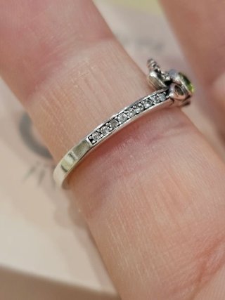 Anillo Pandora Prinesa Tiana Disney Talla 52 +caja