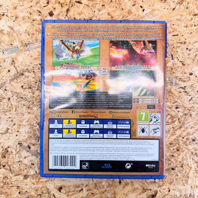 Monster Hunter Stories Collection Ps4 completo ita