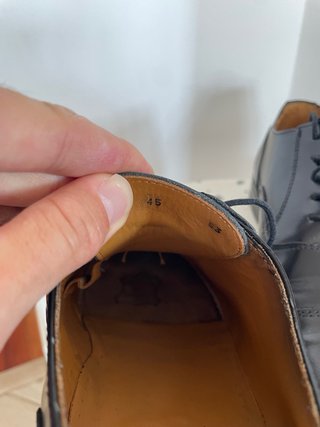 Zapatos de vestir negros Brend 45