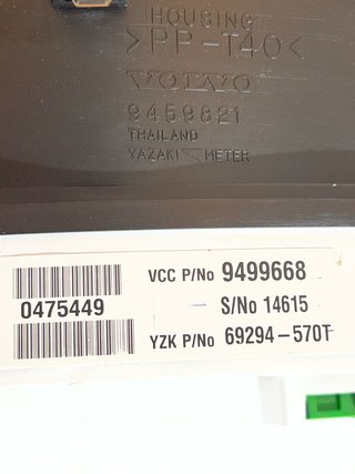 Cuadro Volvo S60