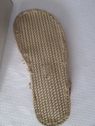 SANDALIAS DE CUERDA DE ALGODON ARTESANALES