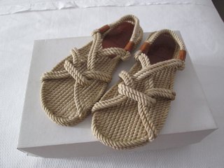 SANDALIAS DE CUERDA DE ALGODON ARTESANALES