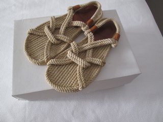 SANDALIAS DE CUERDA DE ALGODON ARTESANALES