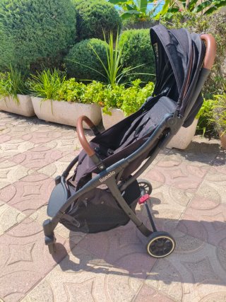 Silla de paseo Lionelo ligera y reclinable