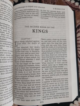 Biblia King James: Edición Letra Grande.