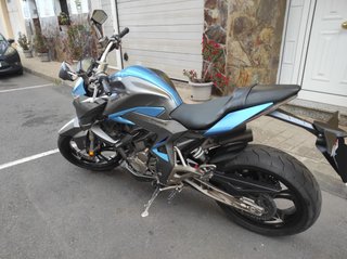 Moto Zontes R310 Naked Azul/Negra