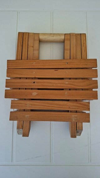 Sgabello x bambini [richiudibile] in legno