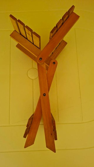 Sgabello x bambini [richiudibile] in legno