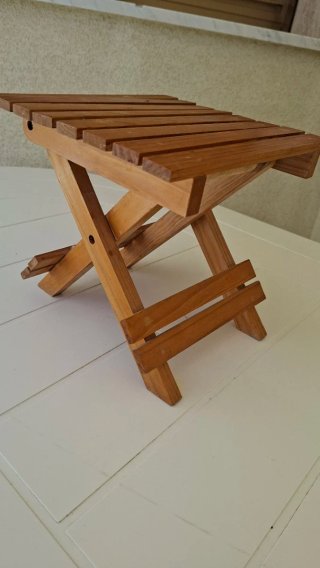 Sgabello x bambini [richiudibile] in legno