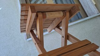 Sgabello x bambini [richiudibile] in legno