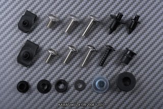 Kit de tornillería para KAWASAKI ZX10R 2008 - 2010