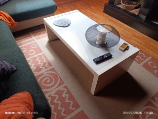 Mesa de centro Ikea blanca
