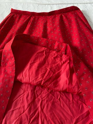 Falda vintage tradicional alemana