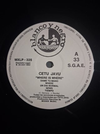 Vinilo LP Cetu Javu – Where Is Where... MXLP-325