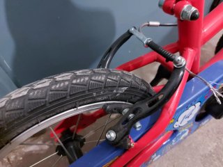 Bicicleta infantil 14 B-PRO roja