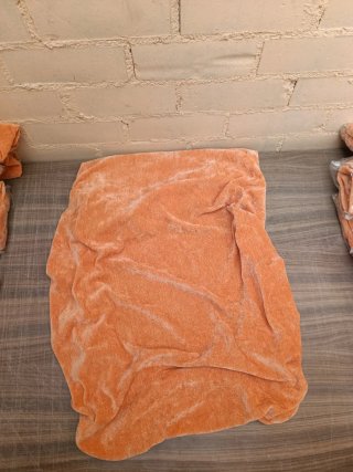 Funda Elástica M para Cojín de Sofá Chenilla Salmó