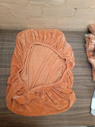 Funda Elástica M para Cojín de Sofá Chenilla Salmó