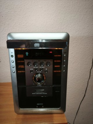 Equipo de música CD/Radio/Caset