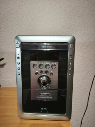 Equipo de música CD/Radio/Caset