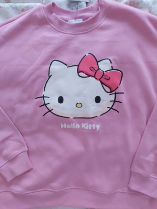 Hello Kitty sudadera rosa talla L