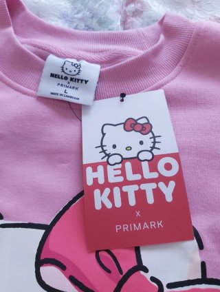 Hello Kitty sudadera rosa talla L